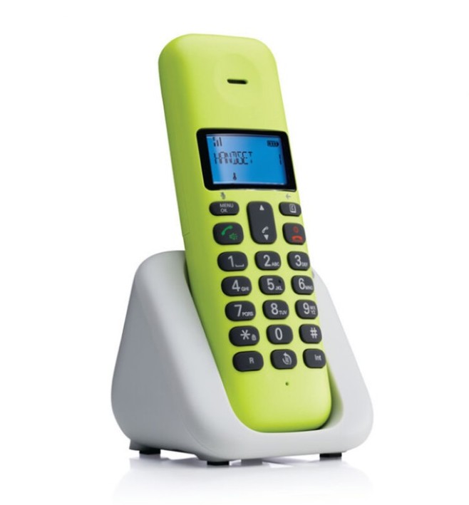 Motorola DECT Speaker Phone Digital Cordless Telephone T301 Caller ID TM Line 
