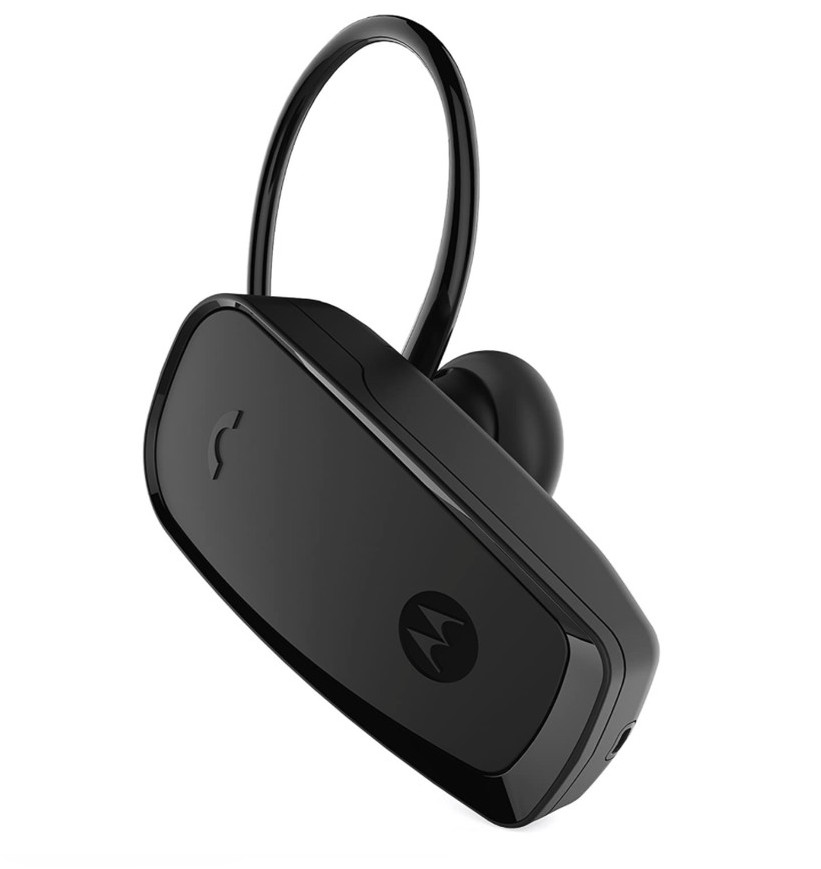Motorola HK115 Lightweight, True Comfort Bluetooth Headset Mono Earphone for D