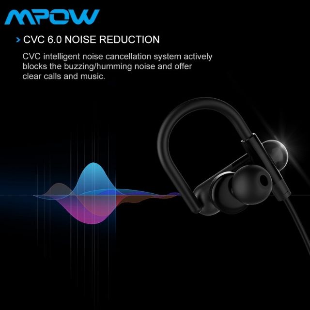 MPOW Bluetooth 4.1 Sports Earphones In-Ear Running Stereo Headset