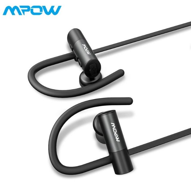 Mpow D4 Bluetooth Headphones IPX6 Waterproof Sports Earphone with Mic Sport