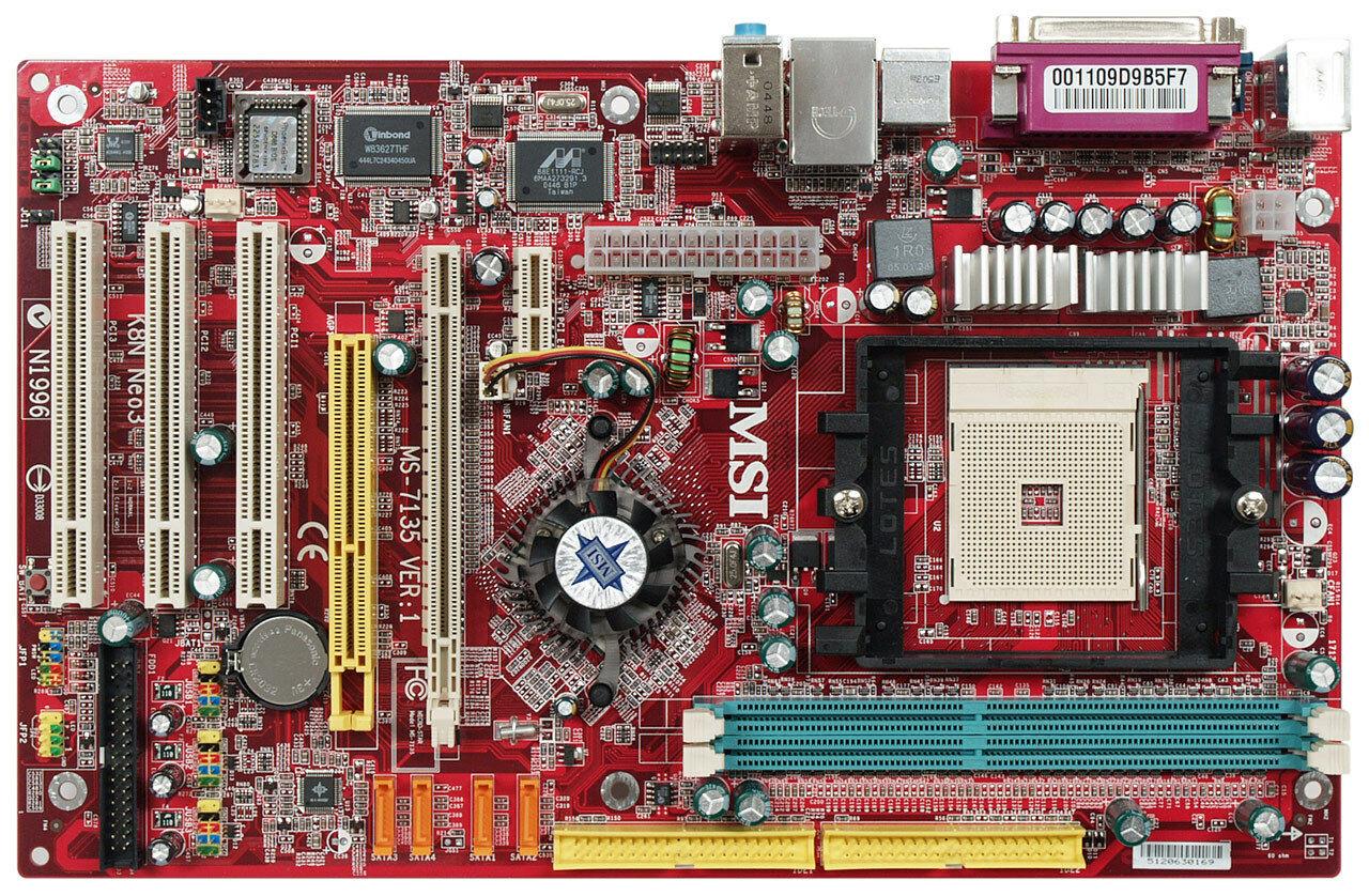 MSI K8N Neo Intel Desktop Motherboard s754 DDR1 MS-7030 V1.0 