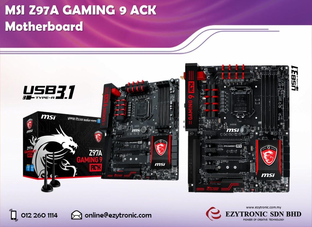MSI Z97A Gaming 9 ACK C-Media Audio Drivers for Windows Mac MSI Z97A Gaming 9 ACK C-Media Audio Drivers for Windows Download