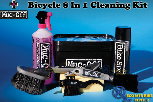 MUC-OFF Bicycle 8 IN 1 Cleaning Kit