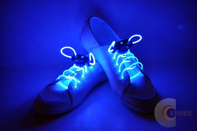 Multi Color LED Flash Light Shoelaces(Available in 5 Different Colors)