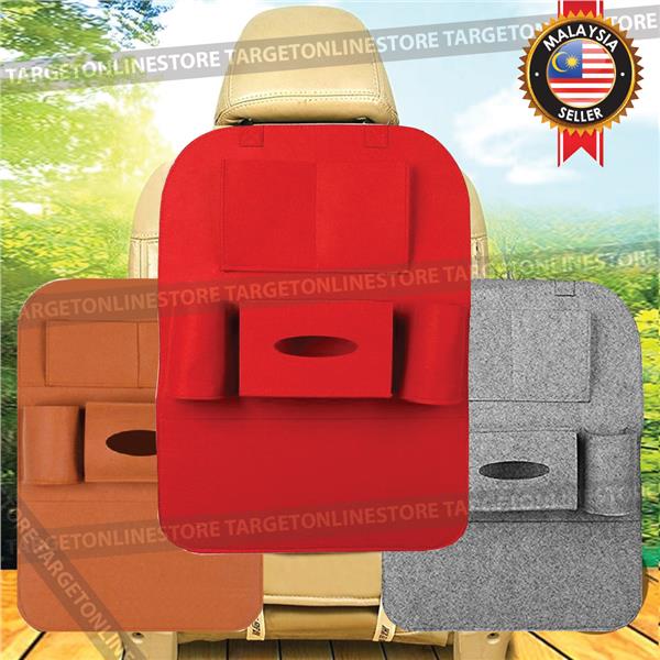 Multi Pocket Universal Car Back Seat Organizer Vehicle Mounted Storage