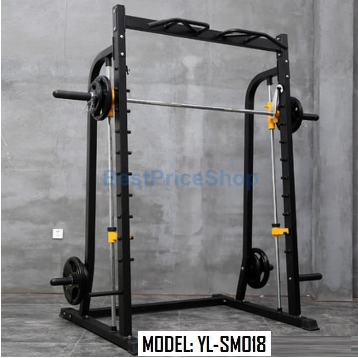 Multi Purpose Squat Rack Station Bench Press Smith Machine