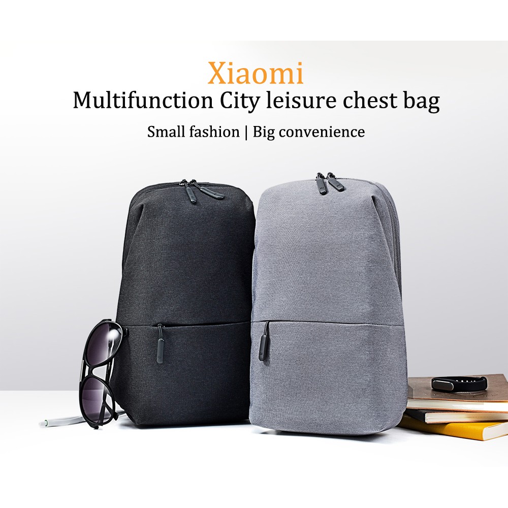Multifunction City Urban Leisure Chest Bag Shoulder Bag Sling Cross Body