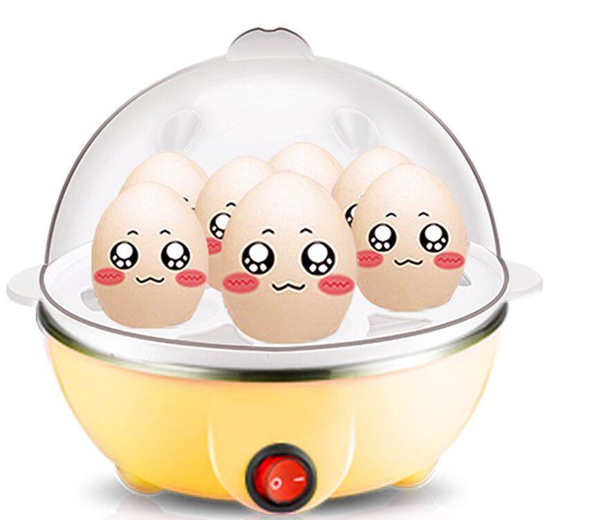 MultiFunction Electric Egg Cooker Boiler Steamer With Automatic Safe P