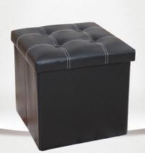 Multifunction Square Storage Box Sofa Stool Small Large
