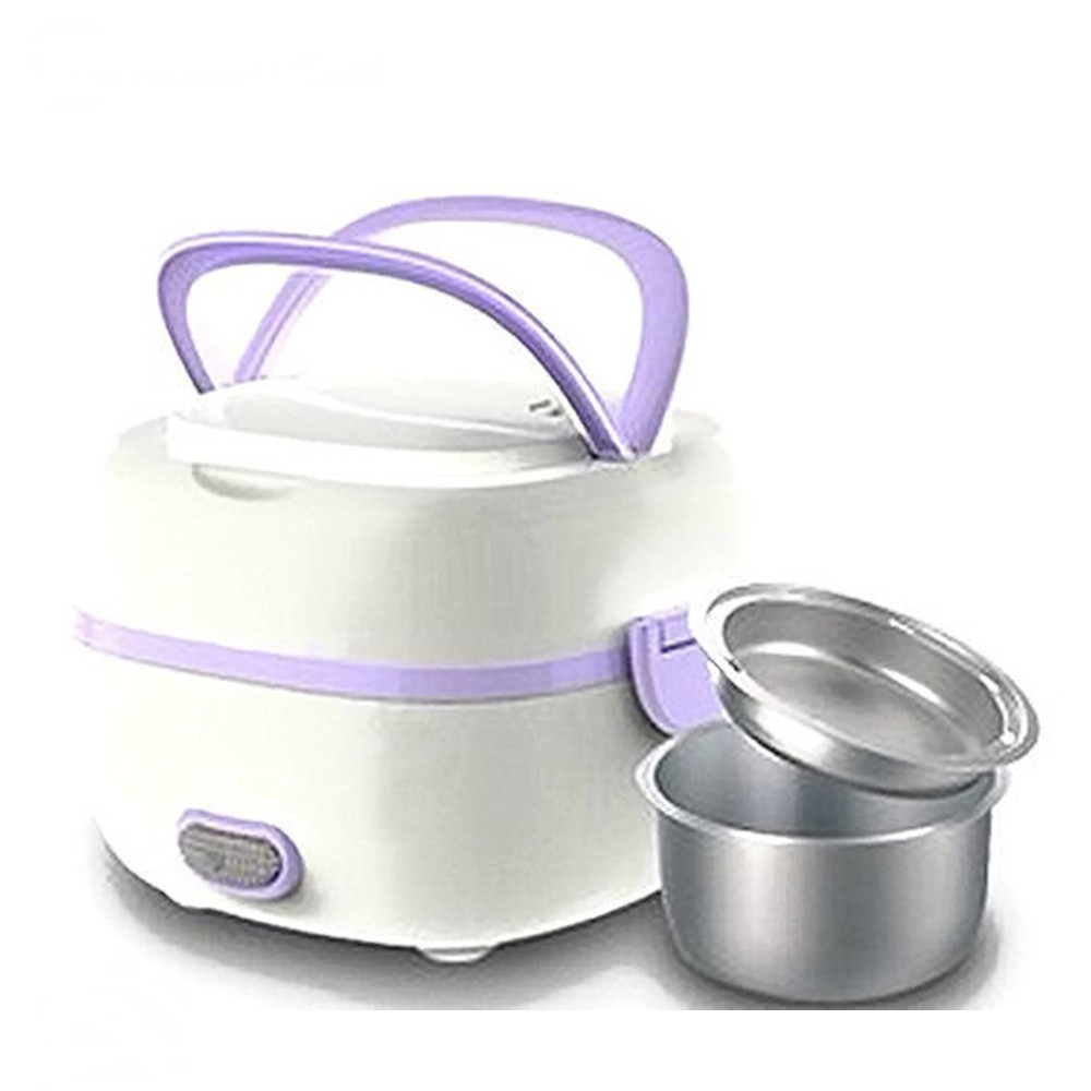 Multifunction Stainless Steel Electric Mini Rice Cooker Lunch Box