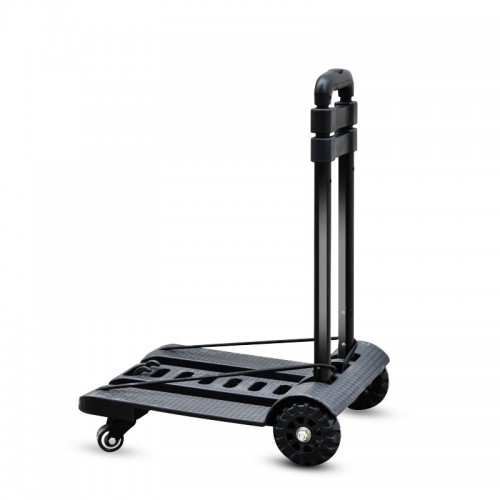 Multifunctional Fordable All Way Wheel Trolley Shopping Cart Travel Lu