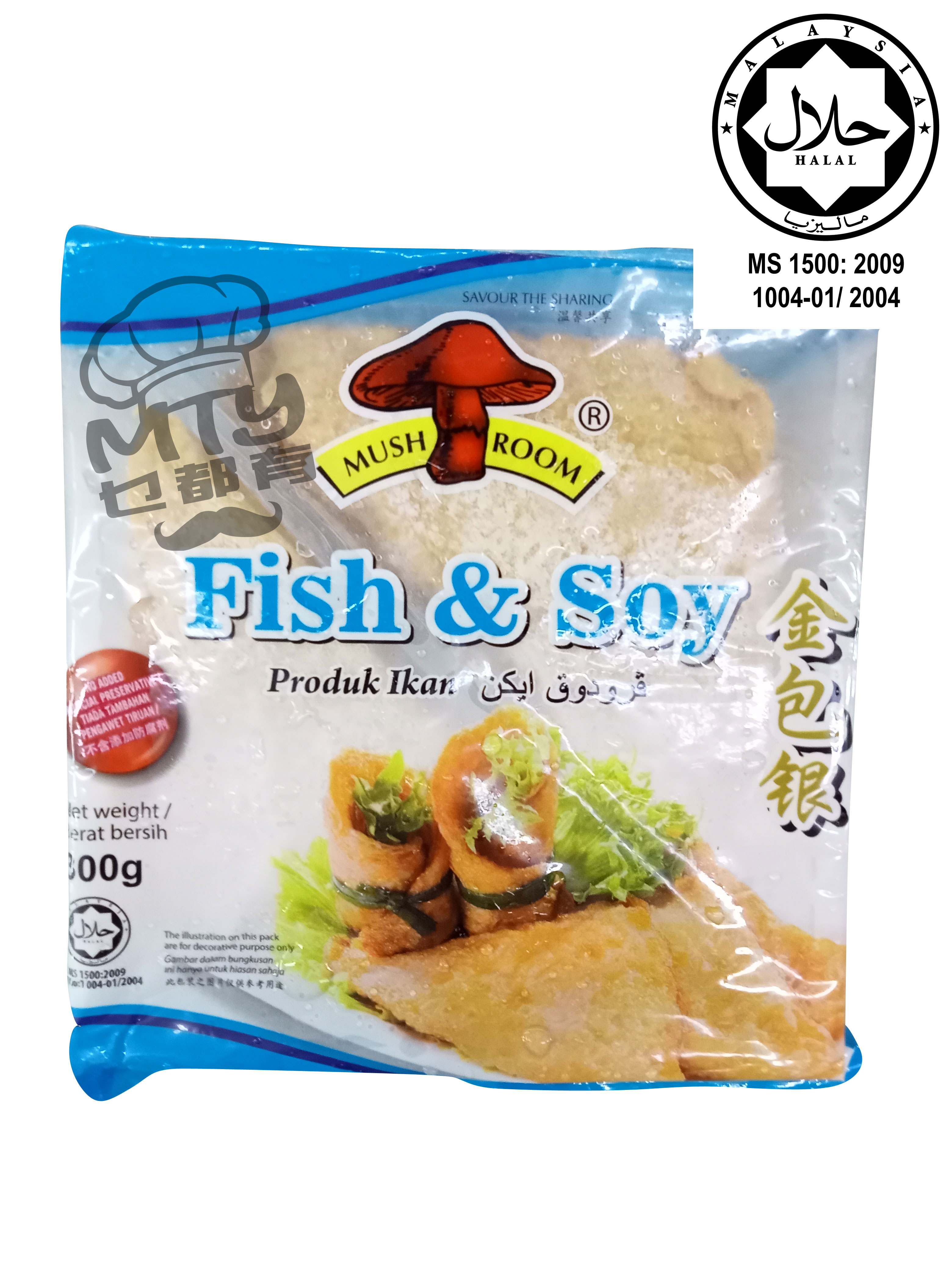MUSHROOM Brand Fish N Soy 300g