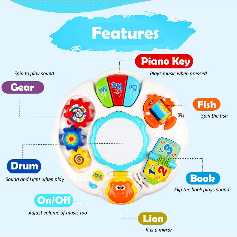 Musical Learning Table Electronic Baby Toy