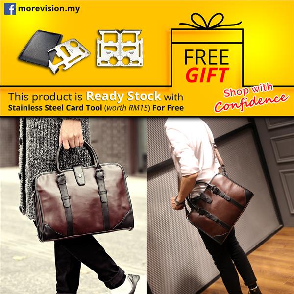 leather hand carry bag