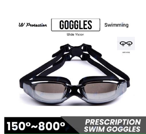 swimming glasses with power