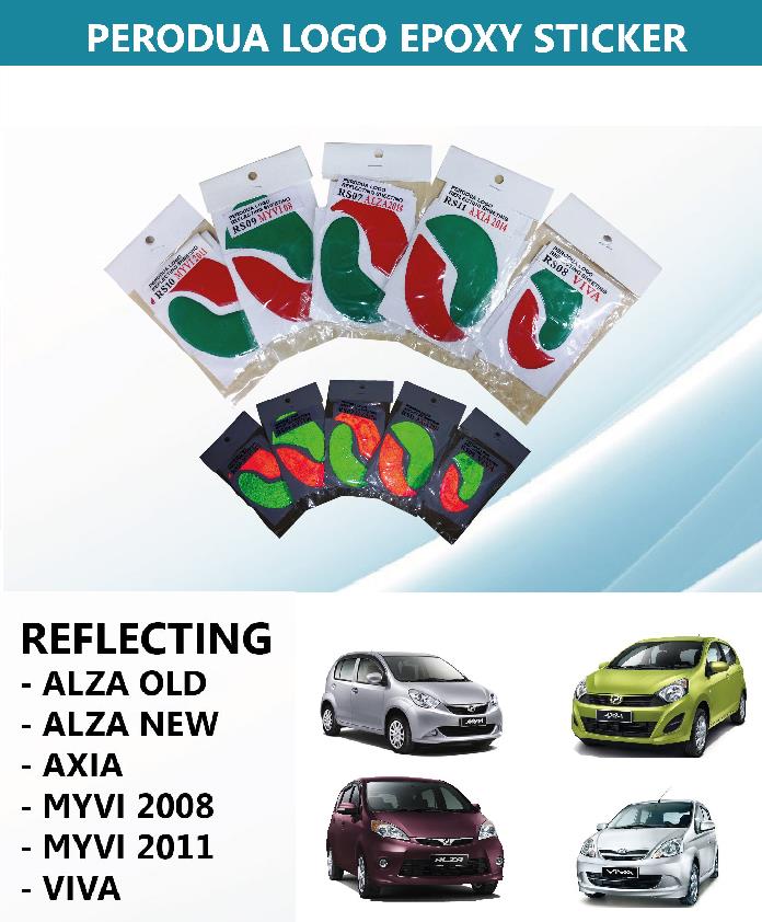 Design Sticker Kereta Myvi