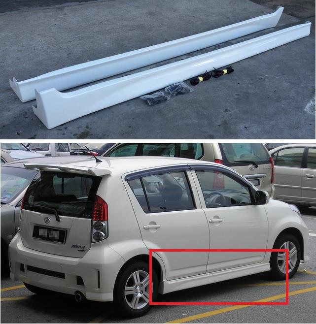 Myvi SE Side Skirt Original Set (end 5/2/2019 11:15 AM)