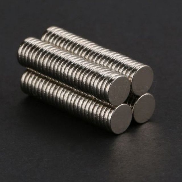 N35 100pcs Mini Disc Rare Earth Neodymium Super Strong Magnets Craft 5mm x 1mm