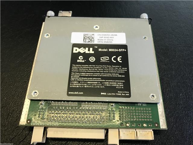 N805D 0N805D Dell Powerconnect M8024-SFP+ Blade Switch 4 Port 10Gb