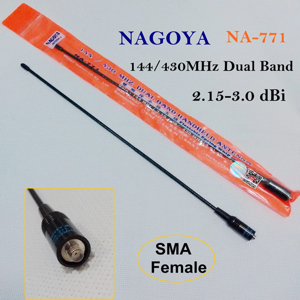 NAGOYA NA-771 Dual Band Antenna For BAOFENG/KENWOOD Talkie SMA Female