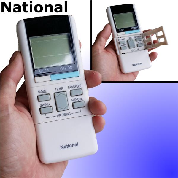 National aircon air cond air conditioner remote control replacement
