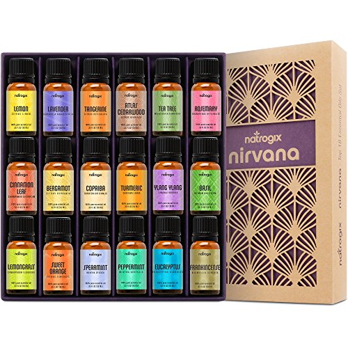 Natrogix Nirvana Essential Oils End 12 19 2020 00 Am Natrogix Nirvana Essential Oils Top 18 Oil Set 100 Pure Therapeut