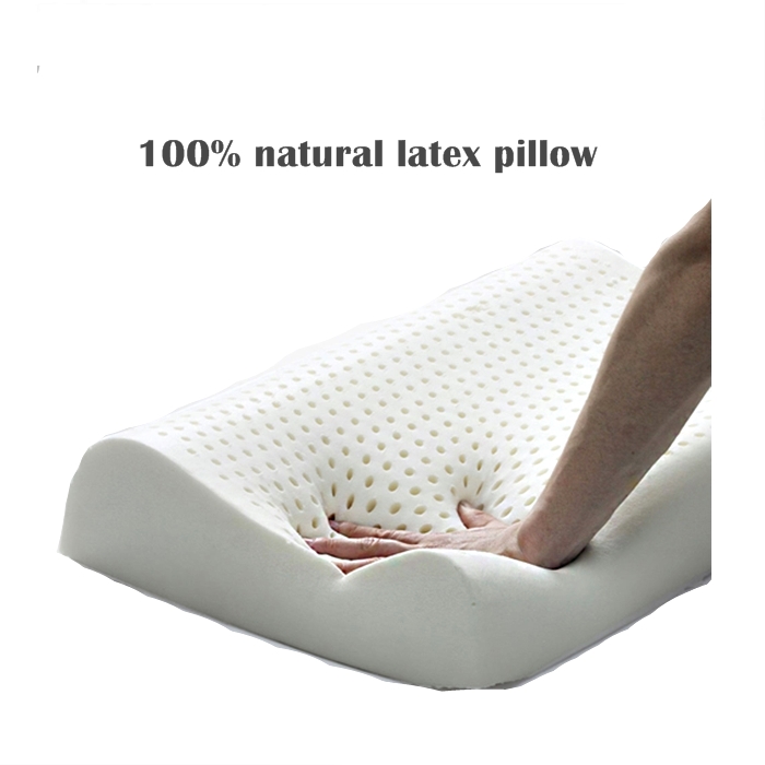 Natural Latex Pillow | Neck Support Foam Pillow | Bolster Contour Shape