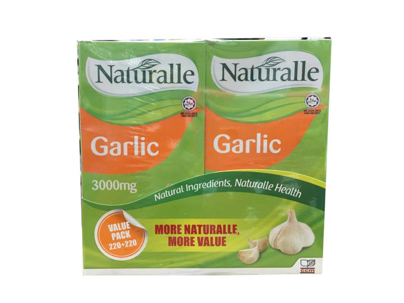 Naturalle Garlic 3000MG 220 capsules x 2