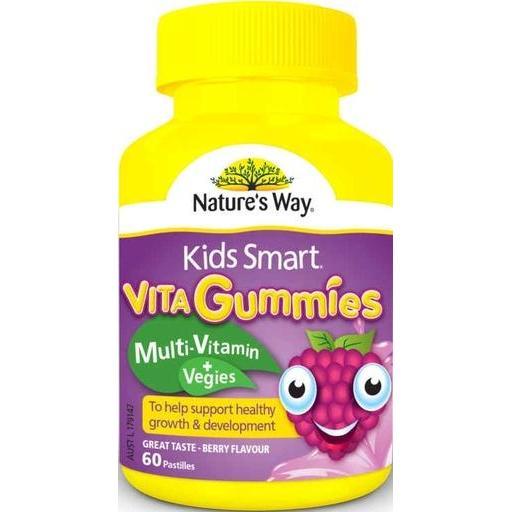 Nature's Way Kids Smart Vita Gummies Multi Vitamin  &amp; Vegies 60 Gummies