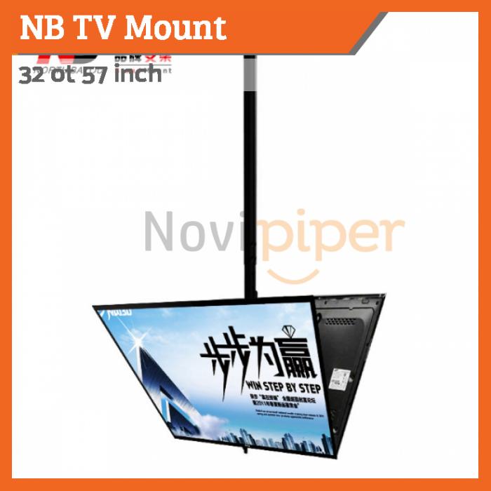 Nb 590 15 Dual Display For Lcd Tv Ceiling Mount Size 32 50