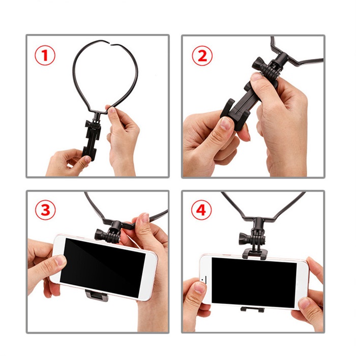 Neck Holder Camera/Smartphone Selfie Neck Holder Mount