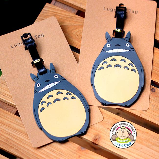 totoro luggage tag