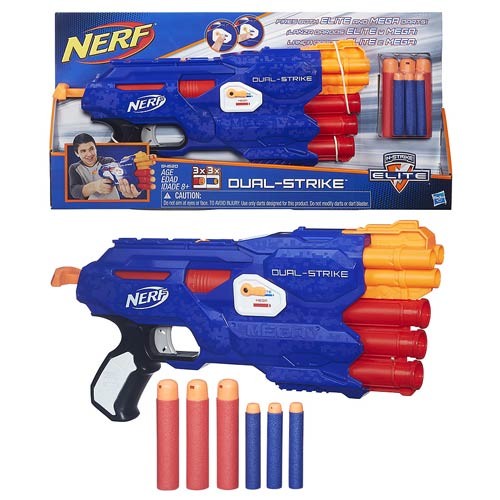 nerf dual strike price