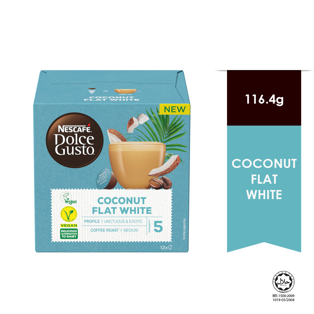 NESCAFE Dolce Gusto Coconut Coffee 12Capsules 116.4g