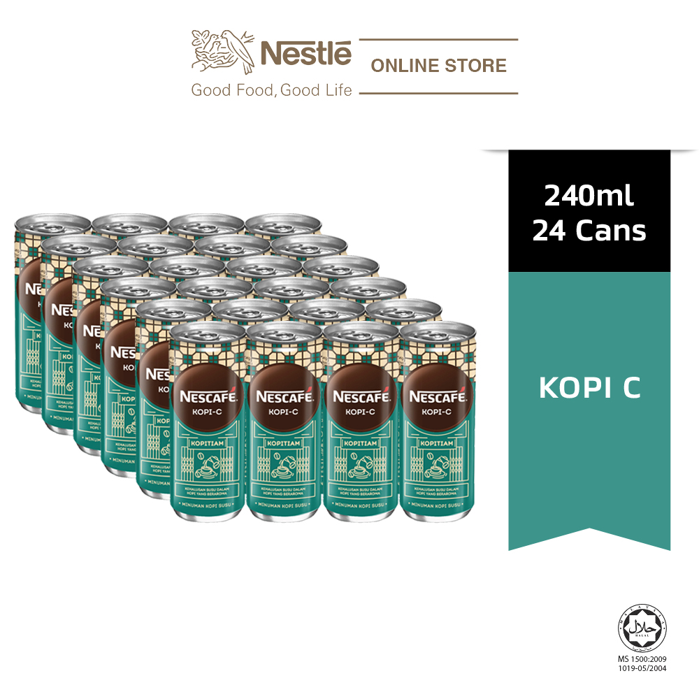 Nescafe Kopi C (240ml x 24 Cans)