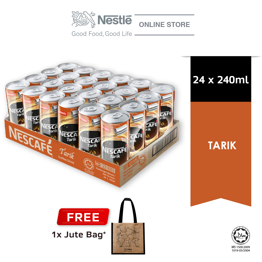 Nescafe Tarik Can 24 X 240ml Free J end 12 9 2022 12 00 AM 