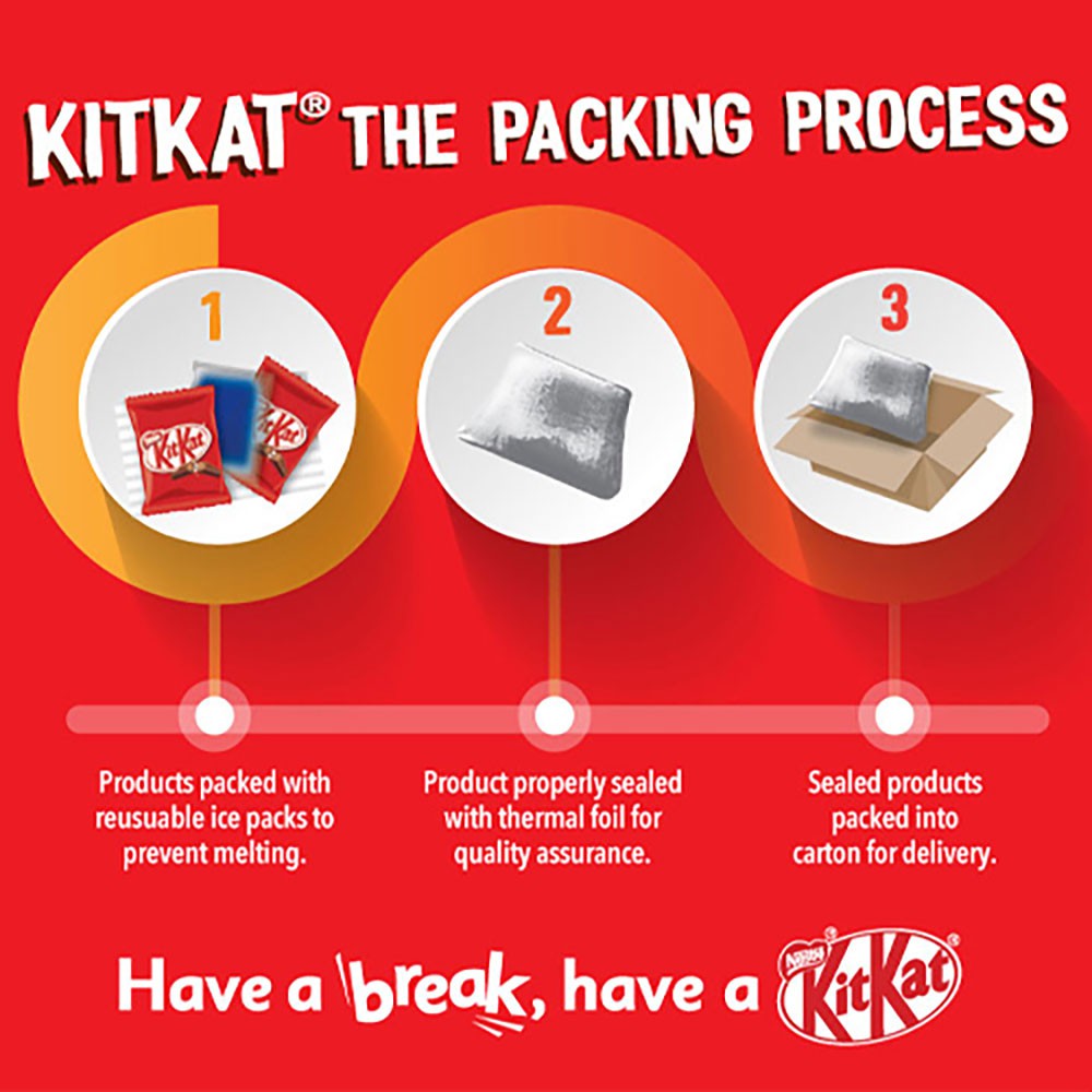 Nestle KitKat Riang Raya Limited Edition Senses Multipack, 18 pack