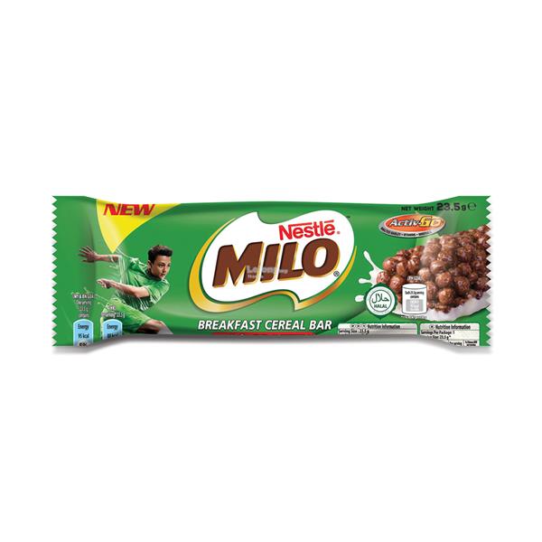 milo breakfast bar