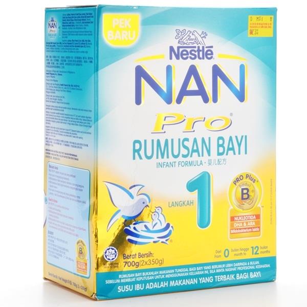 Nestle Susu Milk Nan Pro step 1 (2.1k 