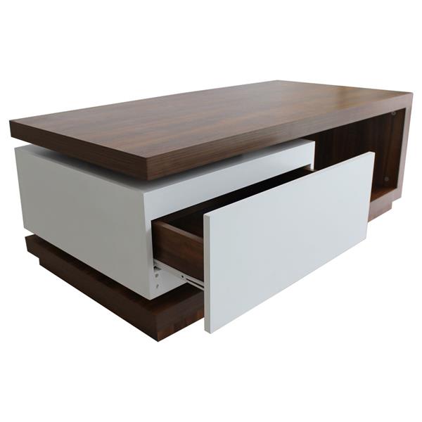Nexera 4ft Solid Melamine Board Brown End 9 4 2018 2 15 Pm Nexera 4ft Solid Melamine Board Brown White Wooden Coffee Table Office