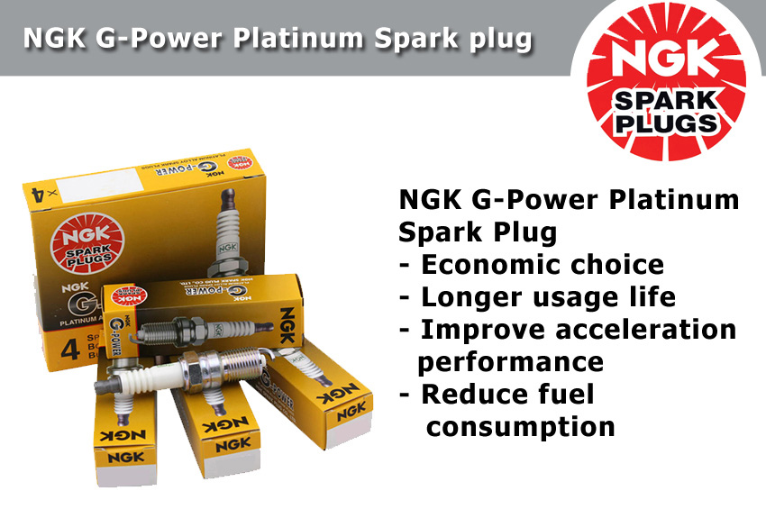 NGK G-Power Platinum Spark Plug for Toyota Altis 1.6  &amp; 1.8 (1st Gen)