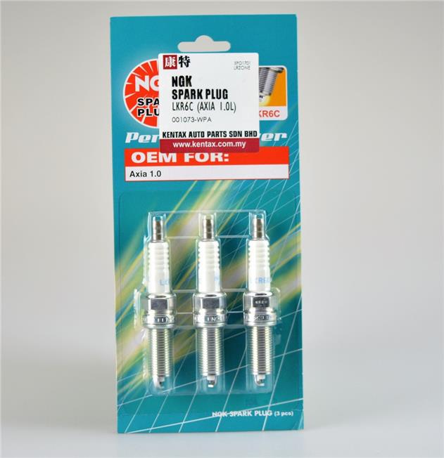 NGK Spark Plugs - Perodua Axia [LKR6C (end 3/9/2018 5:15 PM)