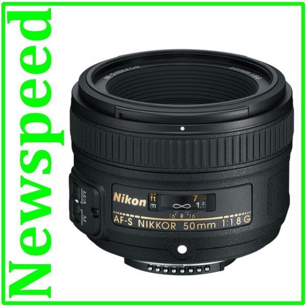 Nikon 50mm F1.8 AF-S 50mm F1.8G Lens (MSIA)