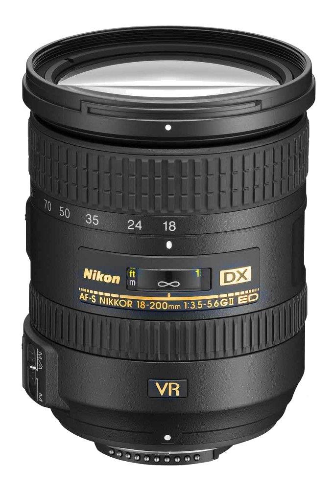 USED Nikon AF-S DX 18-200mm f/3.5-5.6G ED VR II Lens + UV filter