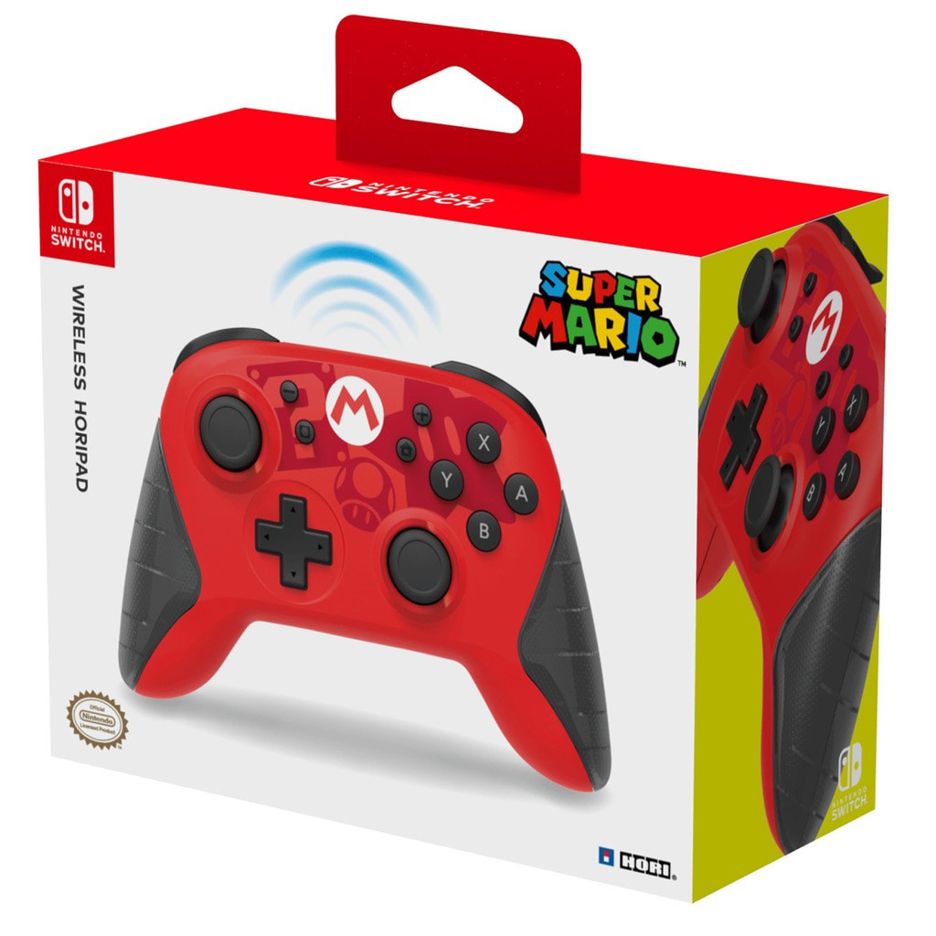 Nintendo Switch Horipad Wireless Controller Super Mario Edition