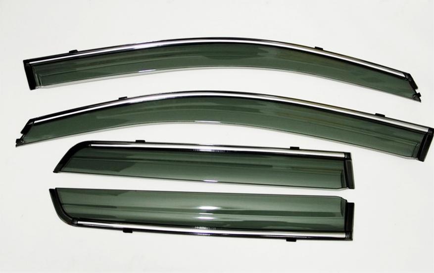 Nissan Sylphy 2014-2017 Door Visor with Chrome Lining