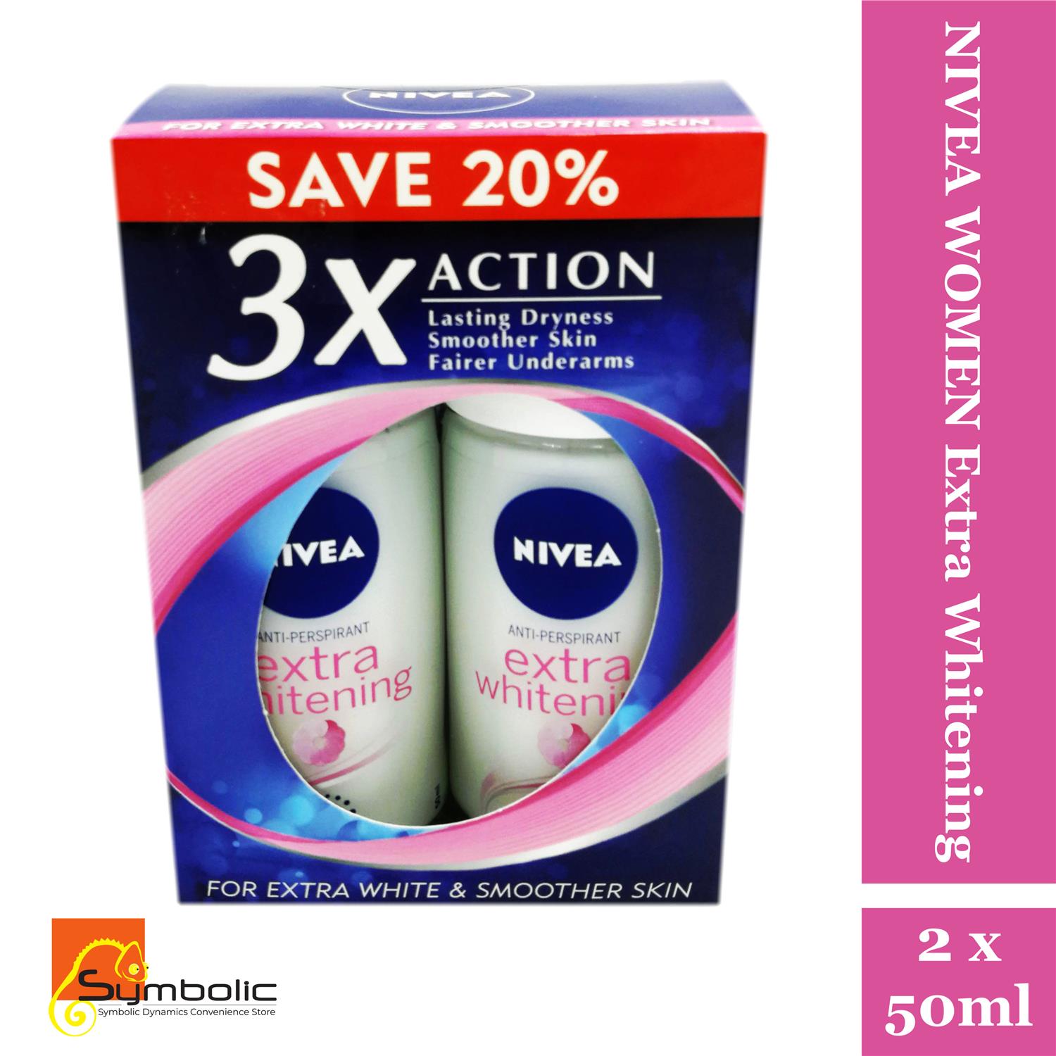 Nivea Deodorant Extra Whitening Roll (end 1/7/2021 5:15 PM)