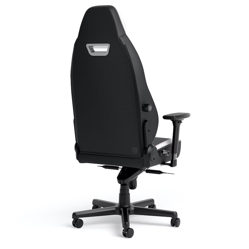 NOBLECHAIRS LEGEND GAMING CHAIR - BLACK/WHITE/RED NBL-LGD-GER-BWR-SGL