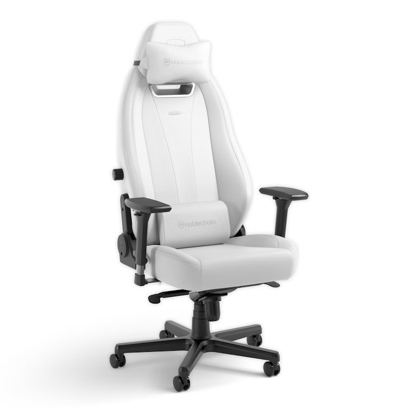 NOBLECHAIRS LEGEND GAMING CHAIR - WHITE  EDITION NBL-LGD-GER-WED-SGL