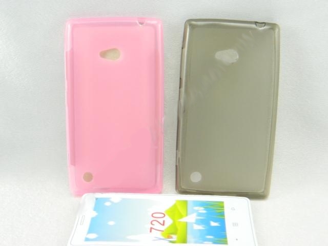 Nokia Lumia 720 Pudding Transparent TPU Soft Tinted Case Casing